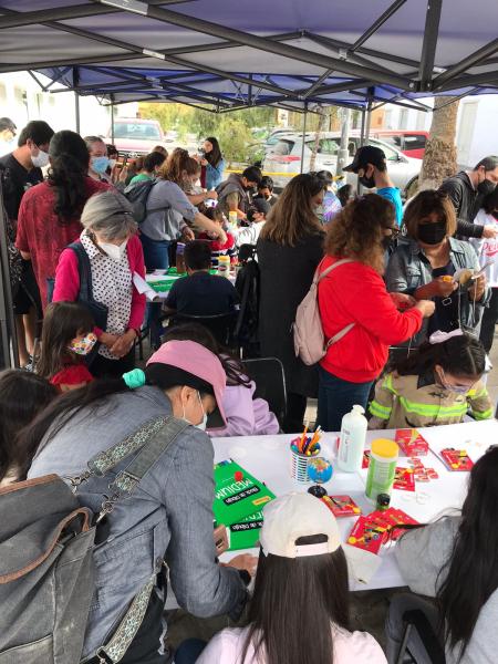 Actividad “Arma y pinta tu patrimonio” en Iquique, Tarapacá.