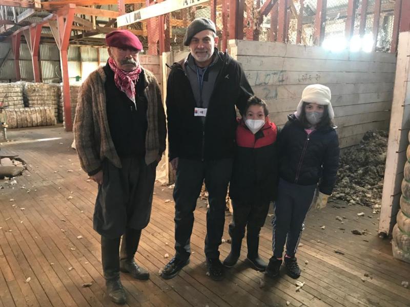 Día de los Patrimonios 2022 sábado 28 Recorrido Patrimonial en galpón de esquila en Cerro Castillo