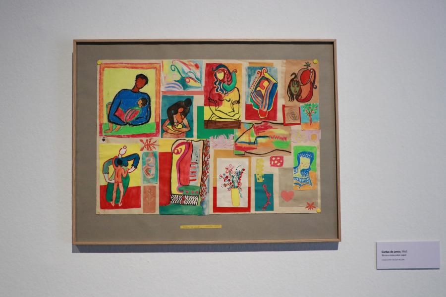 Detalle exposición &quot;Soñar el agua&quot; de Cecilia Vicuña en el MNBA