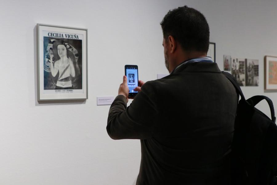 Detalle exposición &quot;Soñar el agua&quot; de Cecilia Vicuña en el MNBA