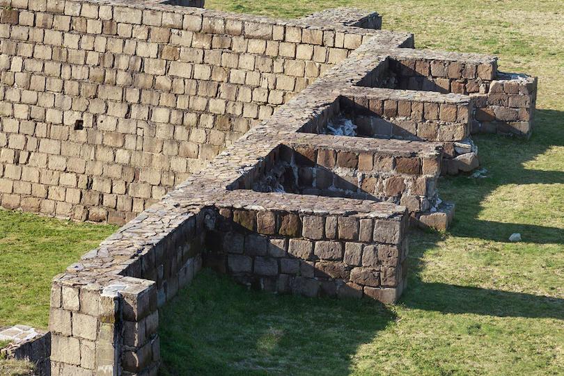 Inner walls of the southern bulwark
