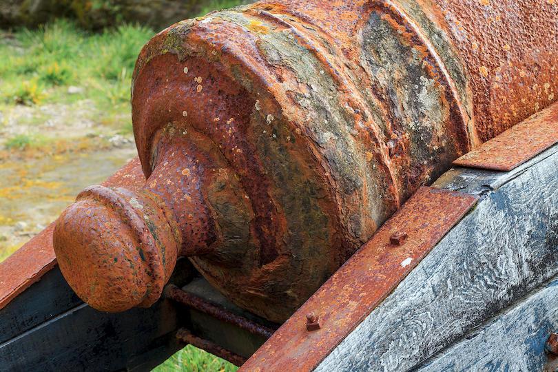 Replica of a cannon