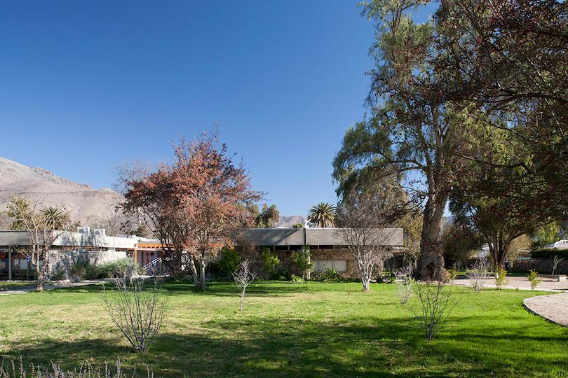 Park of the Gabriela Mistral Museum in Vicuña