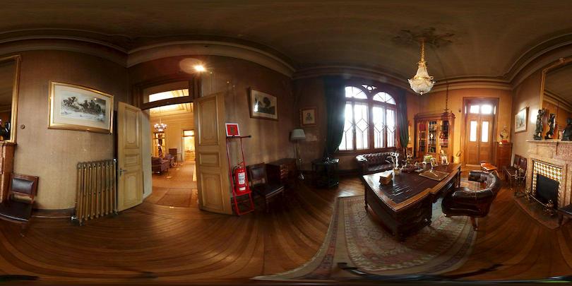 Mauricio Braun’s study (360° image) Mauricio Braun’s study (360° image)