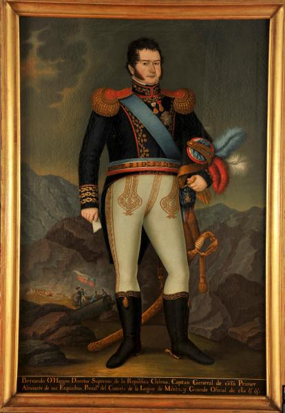 Portrait of Bernardo O'Higgins Riquelme