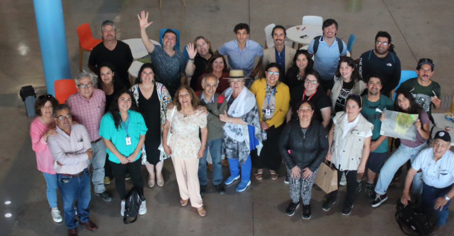 Foto grupal participación comunitaria