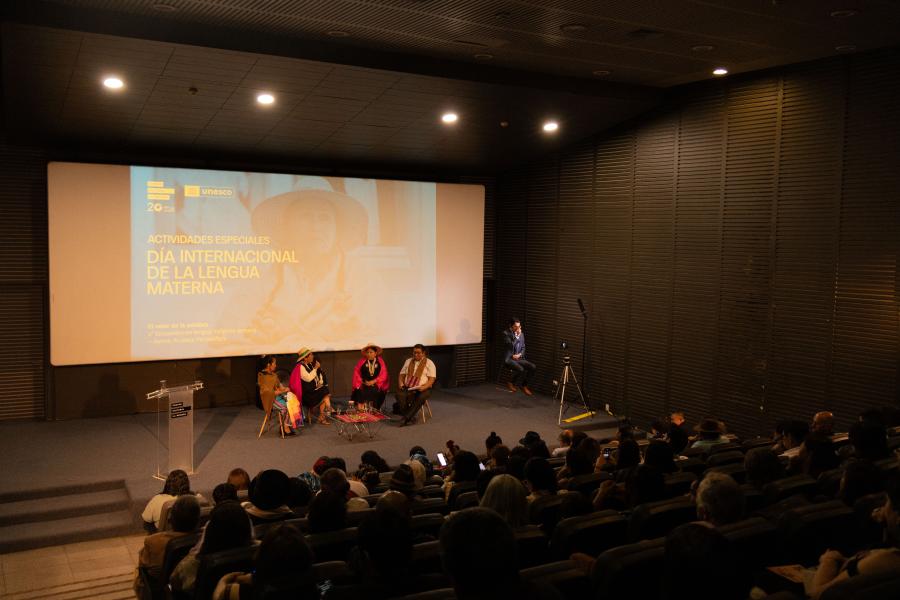 Diálogo en lengua Aymara